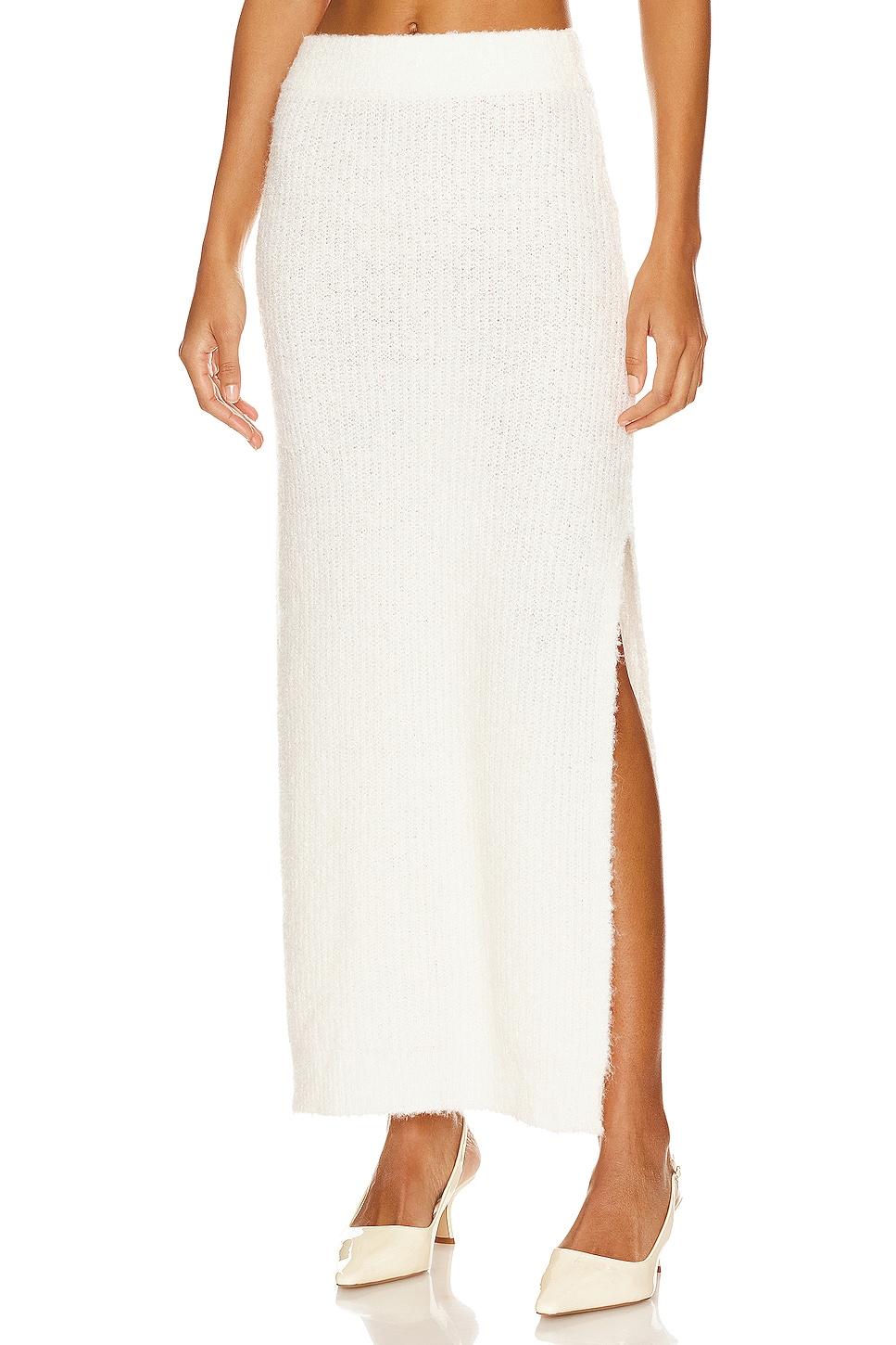 gwen boucle maxi skirt