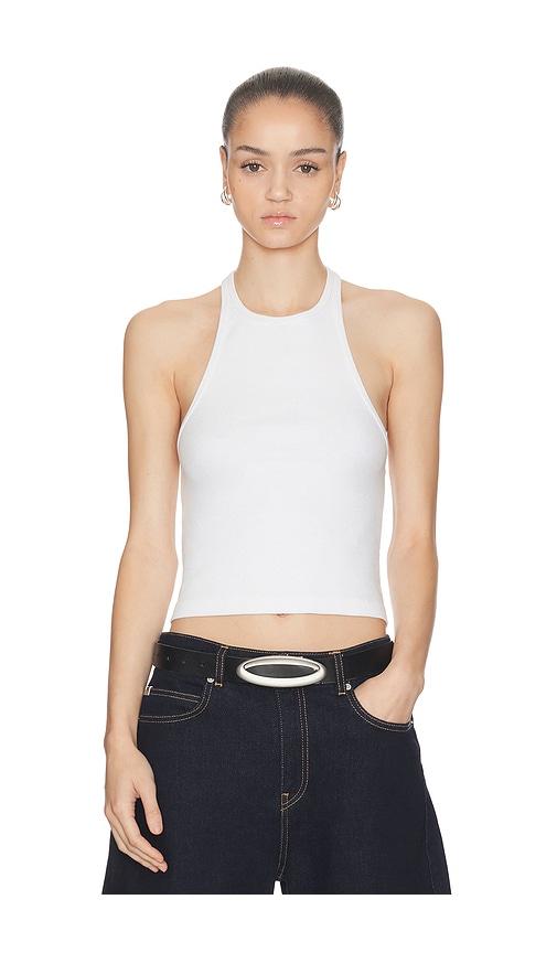 haelo id tank in white.