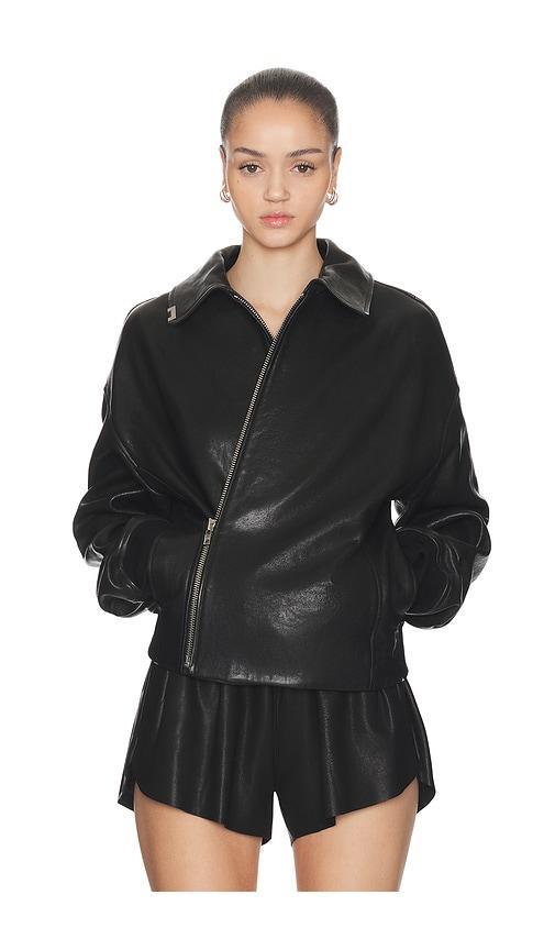 haelo wrap flight bomber in black.