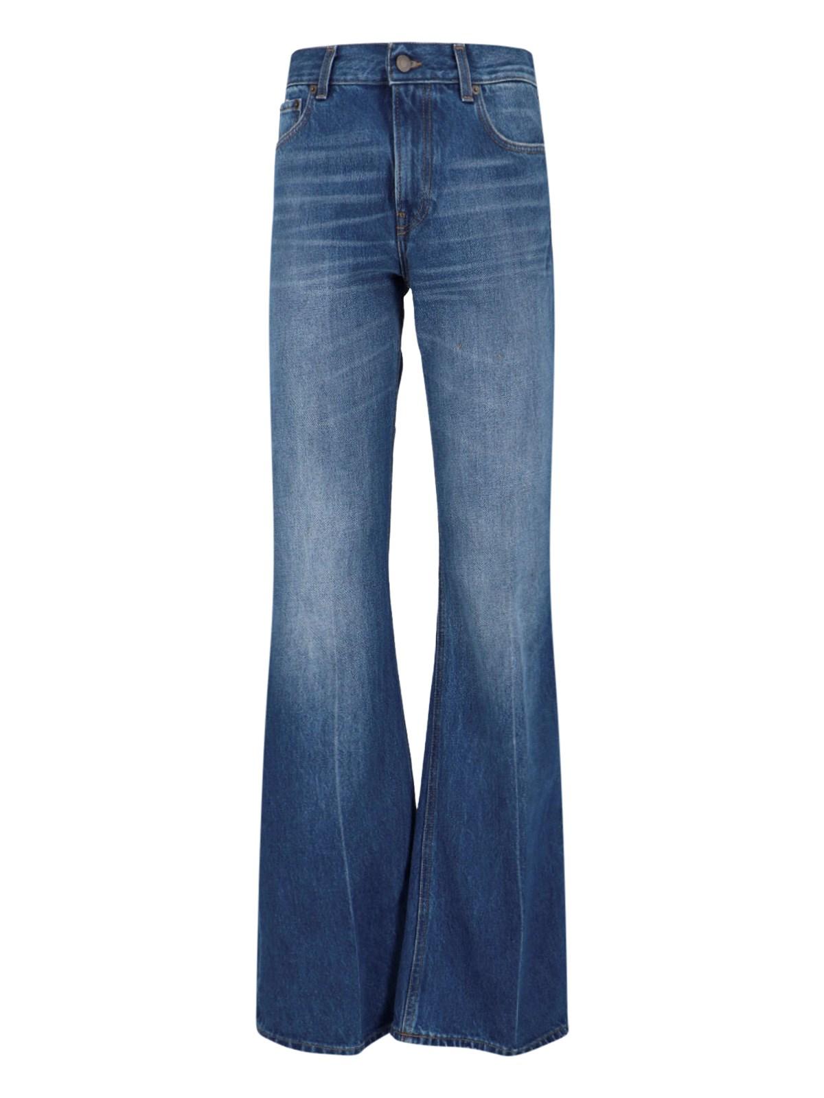 haikure "flora" flared jeans