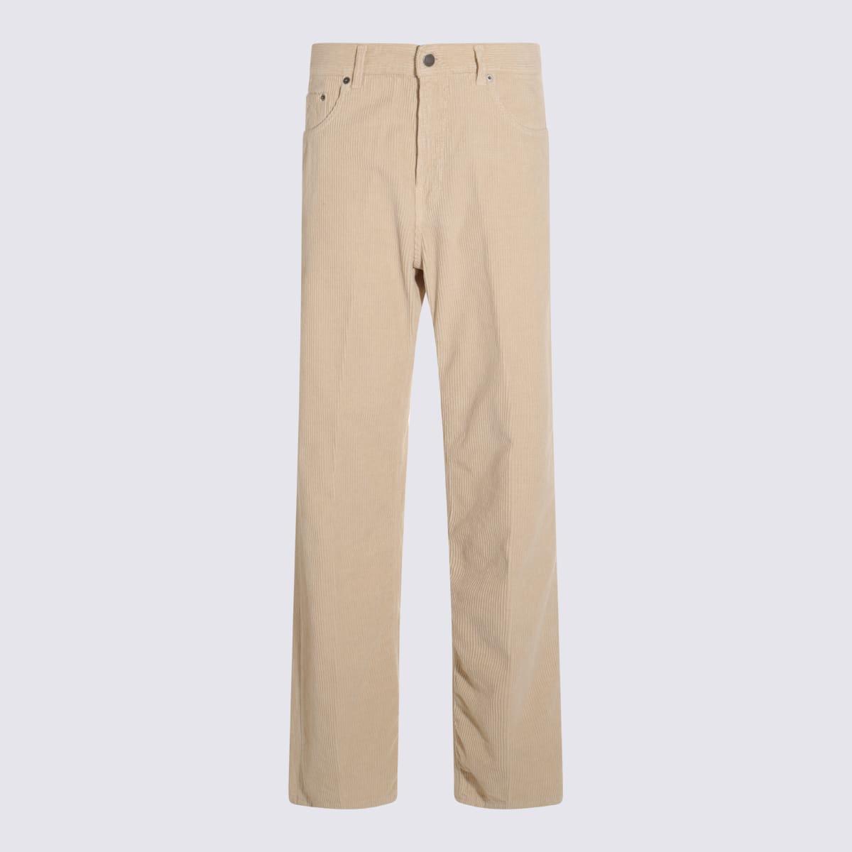 haikure beige cotton jeans