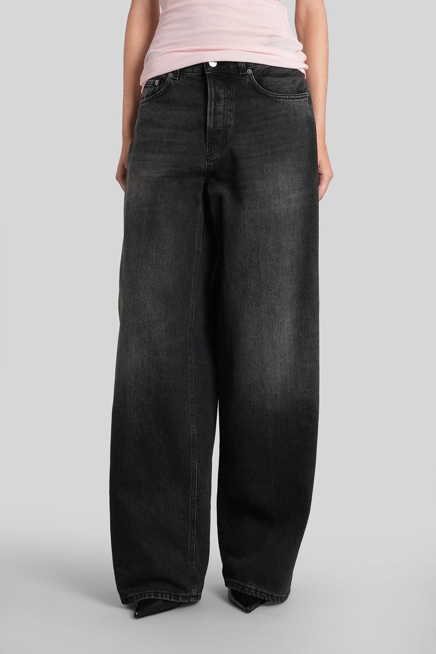 haikure bethany earl jeans in black denim