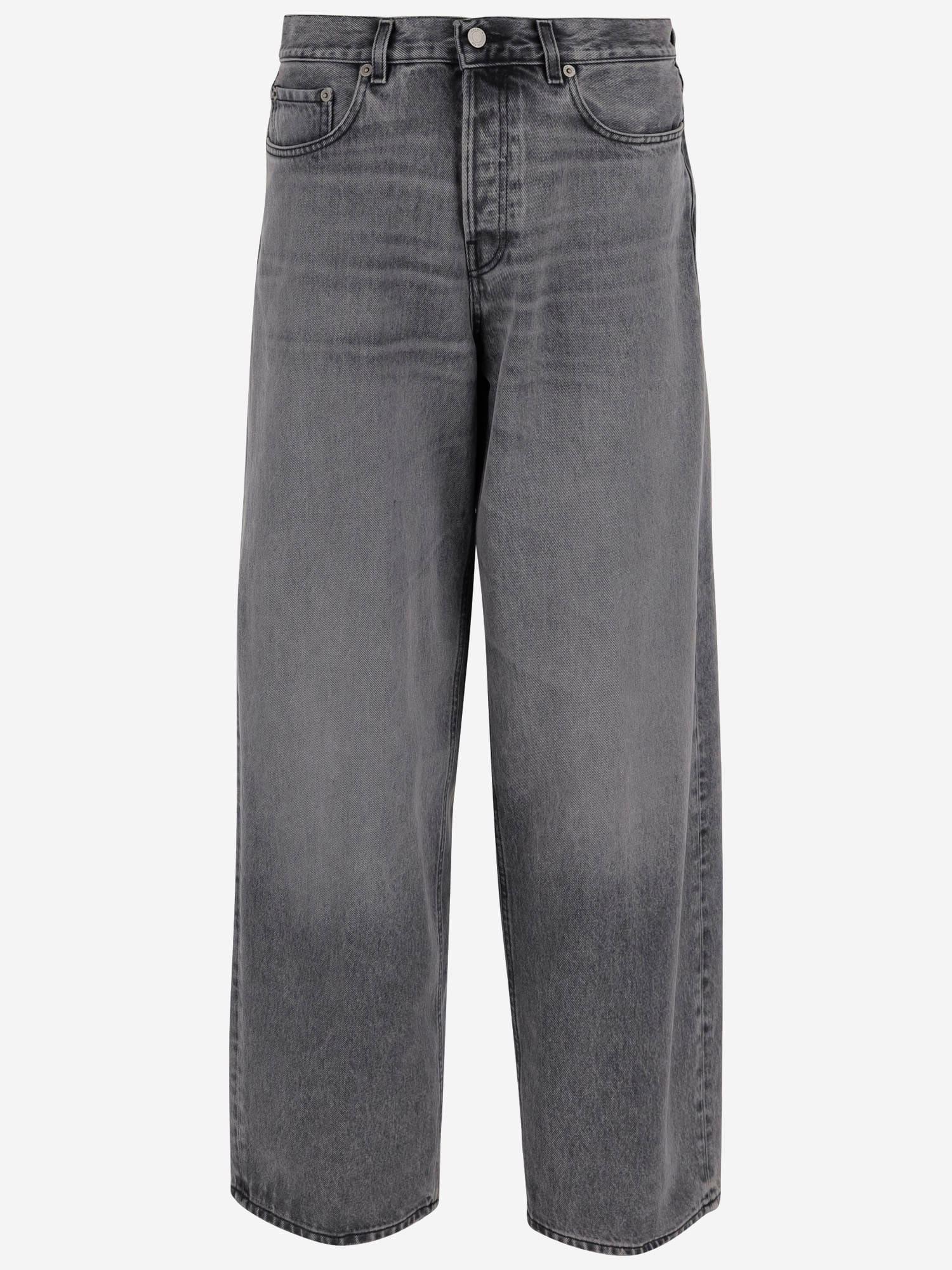 haikure cotton denim jeans