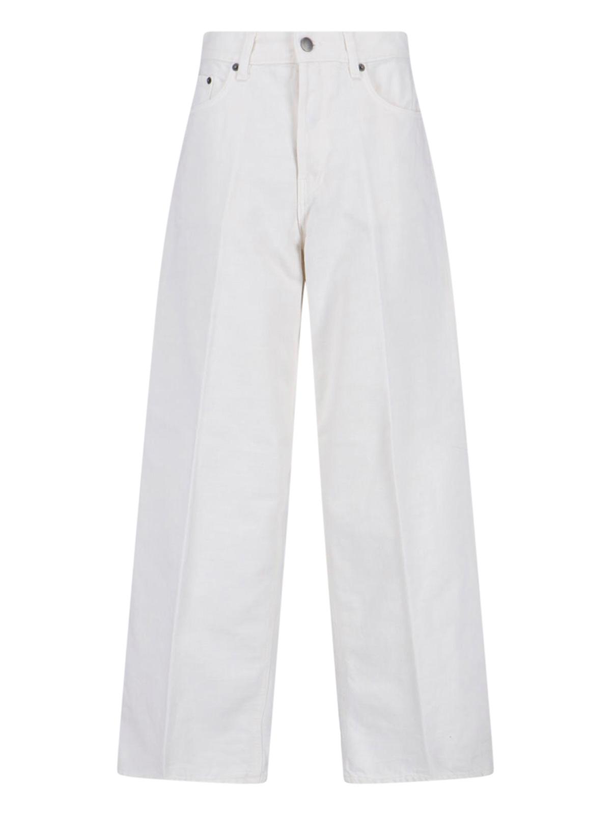 haikure jeans white cotton - women