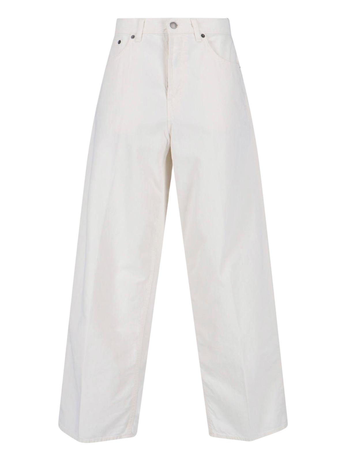 haikure jeans white cotton - women