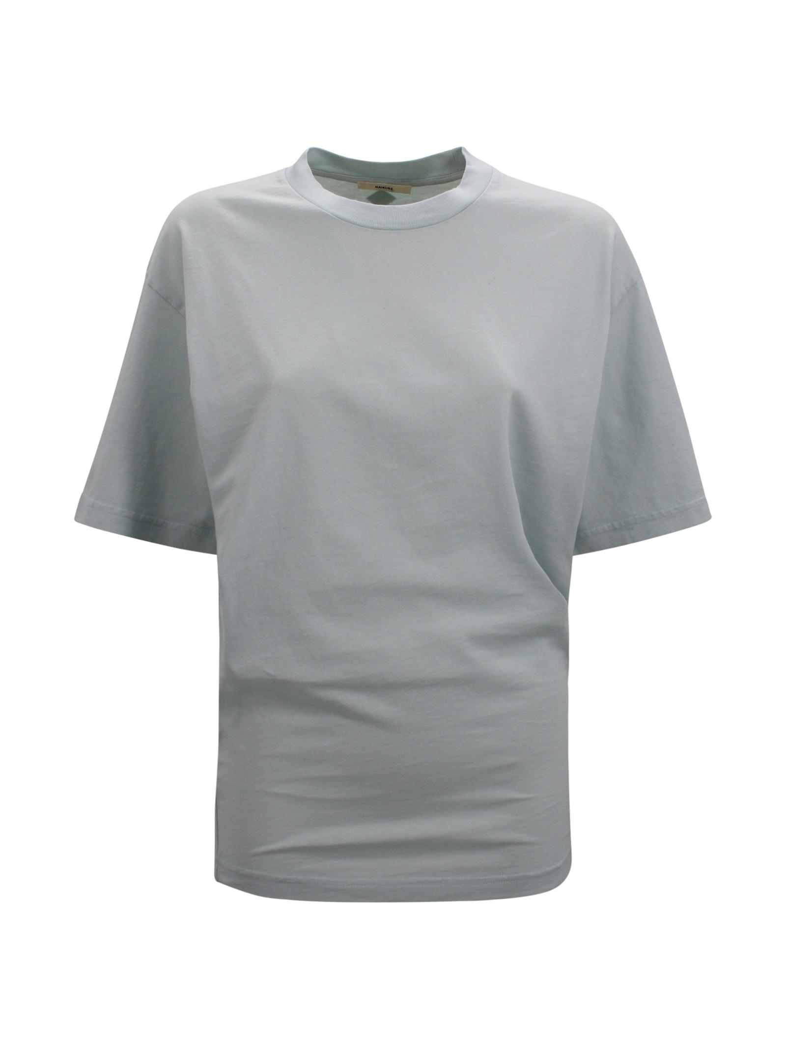 haikure t-shirts and polos grey cotton - women