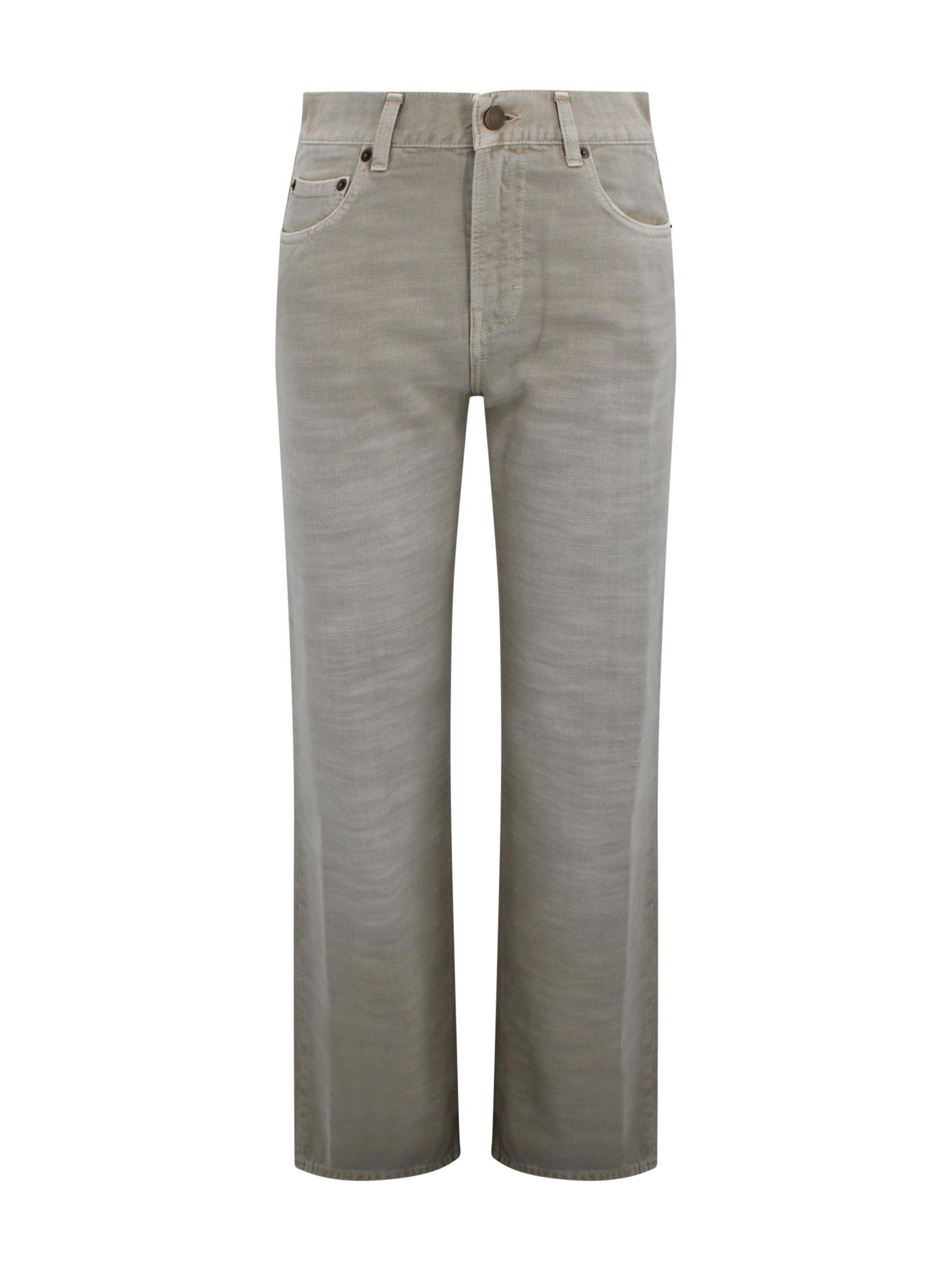 haikure trousers beige cotton - women