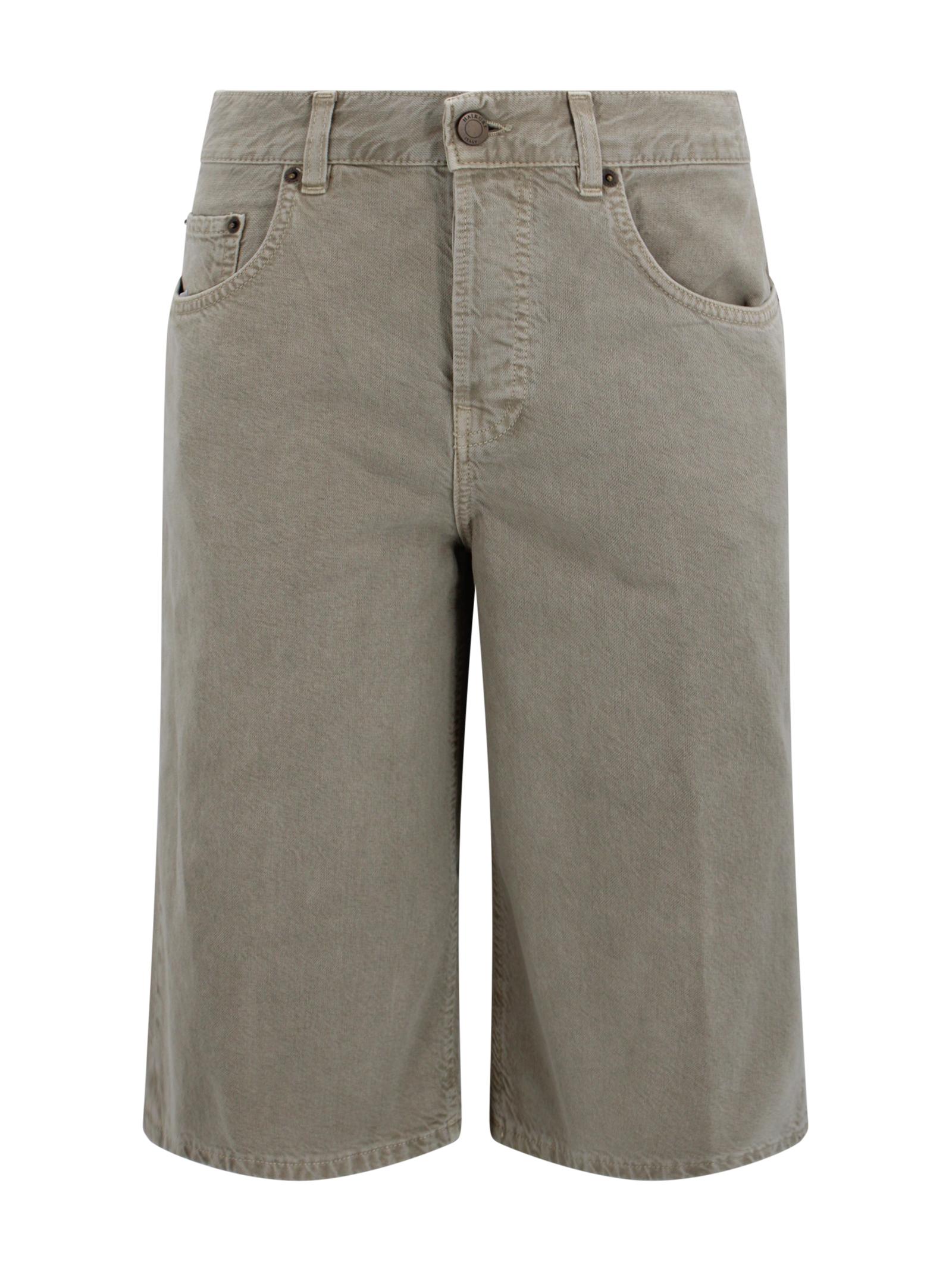 haikure trousers beige cotton - women