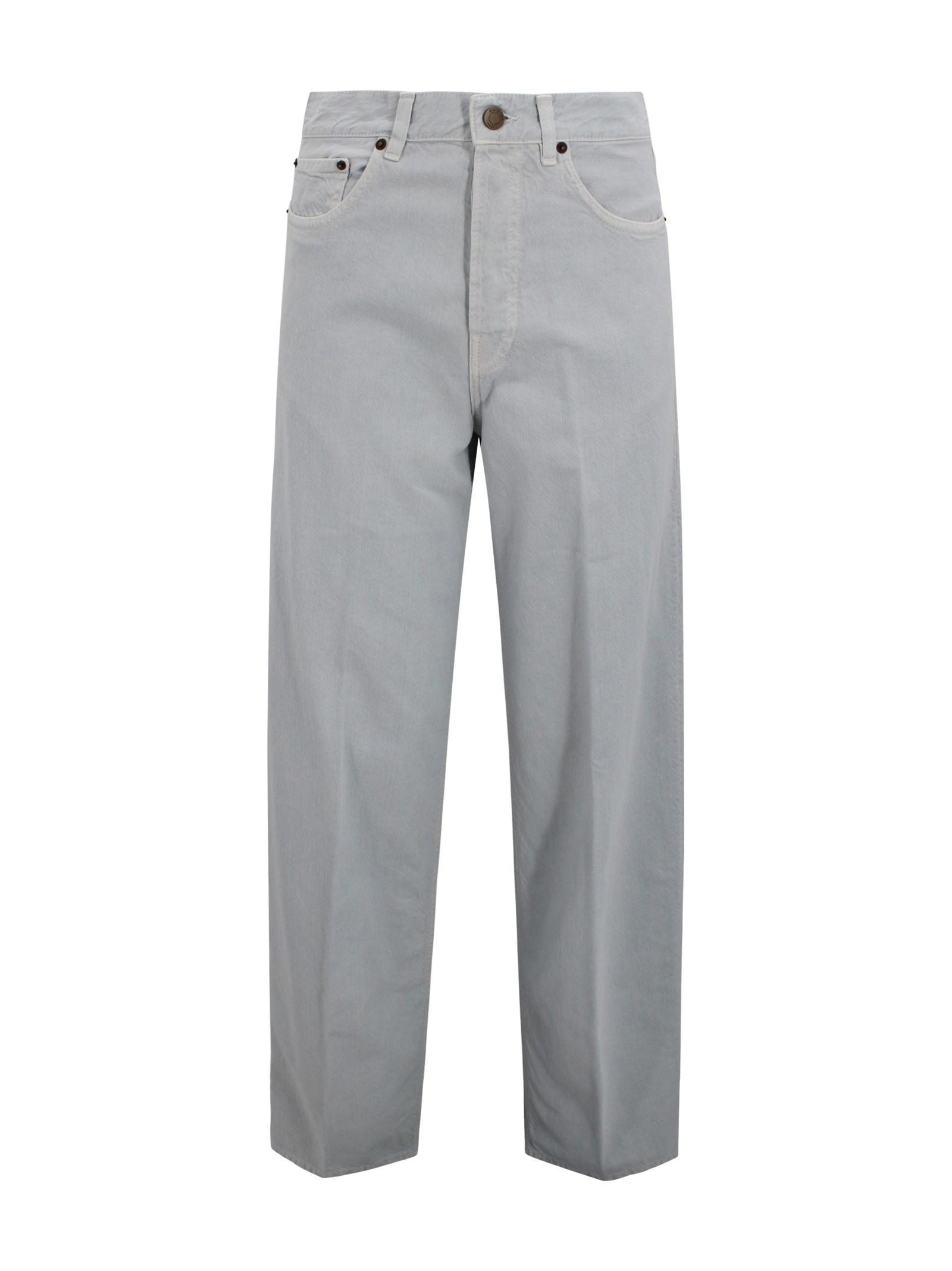 haikure trousers grey cotton - women