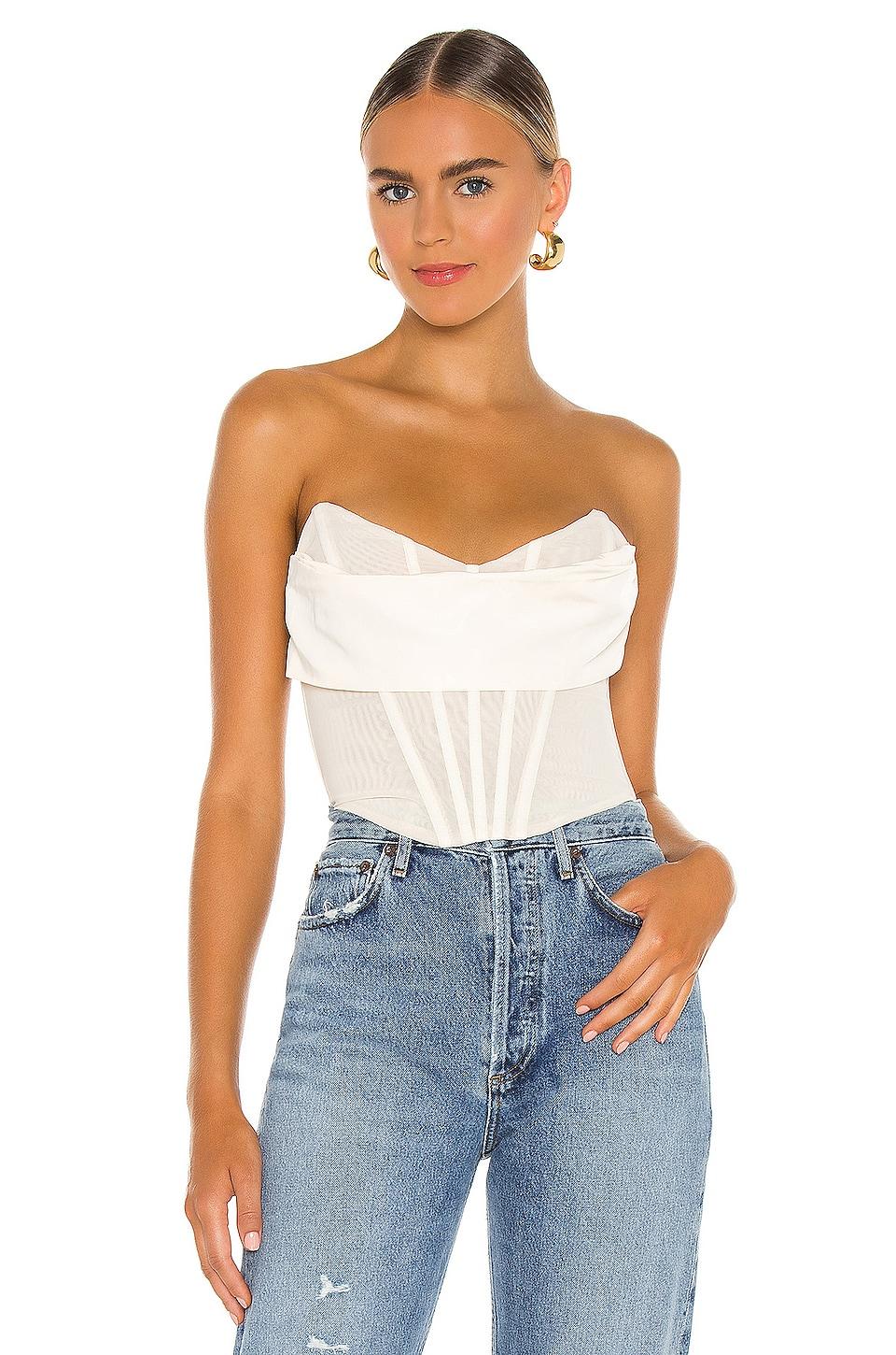 hailee bustier top