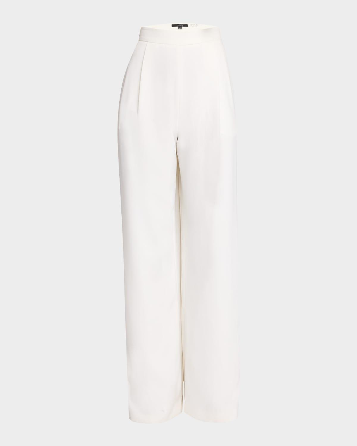 hailey wide-leg trousers