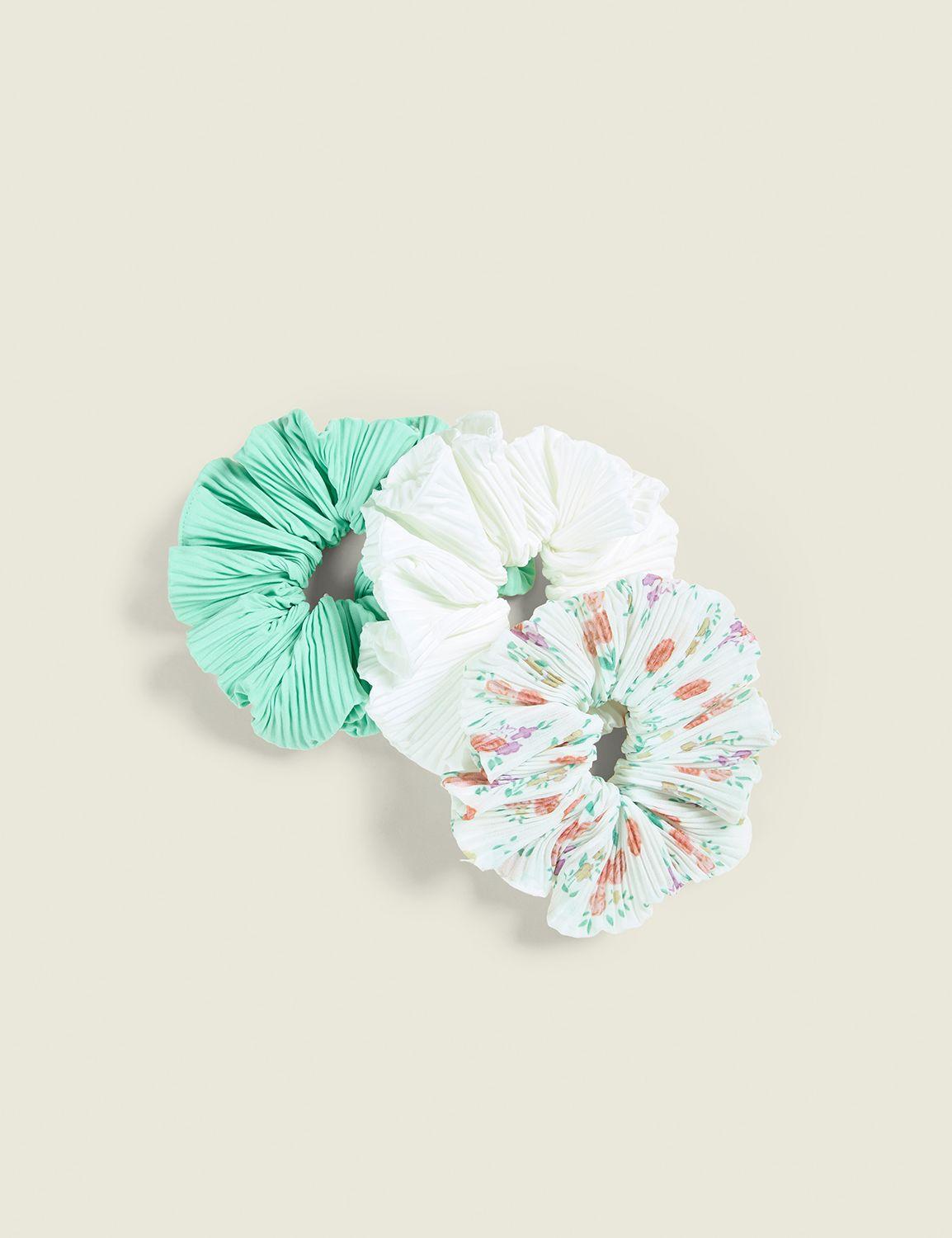 hair scrunchies 3-pack