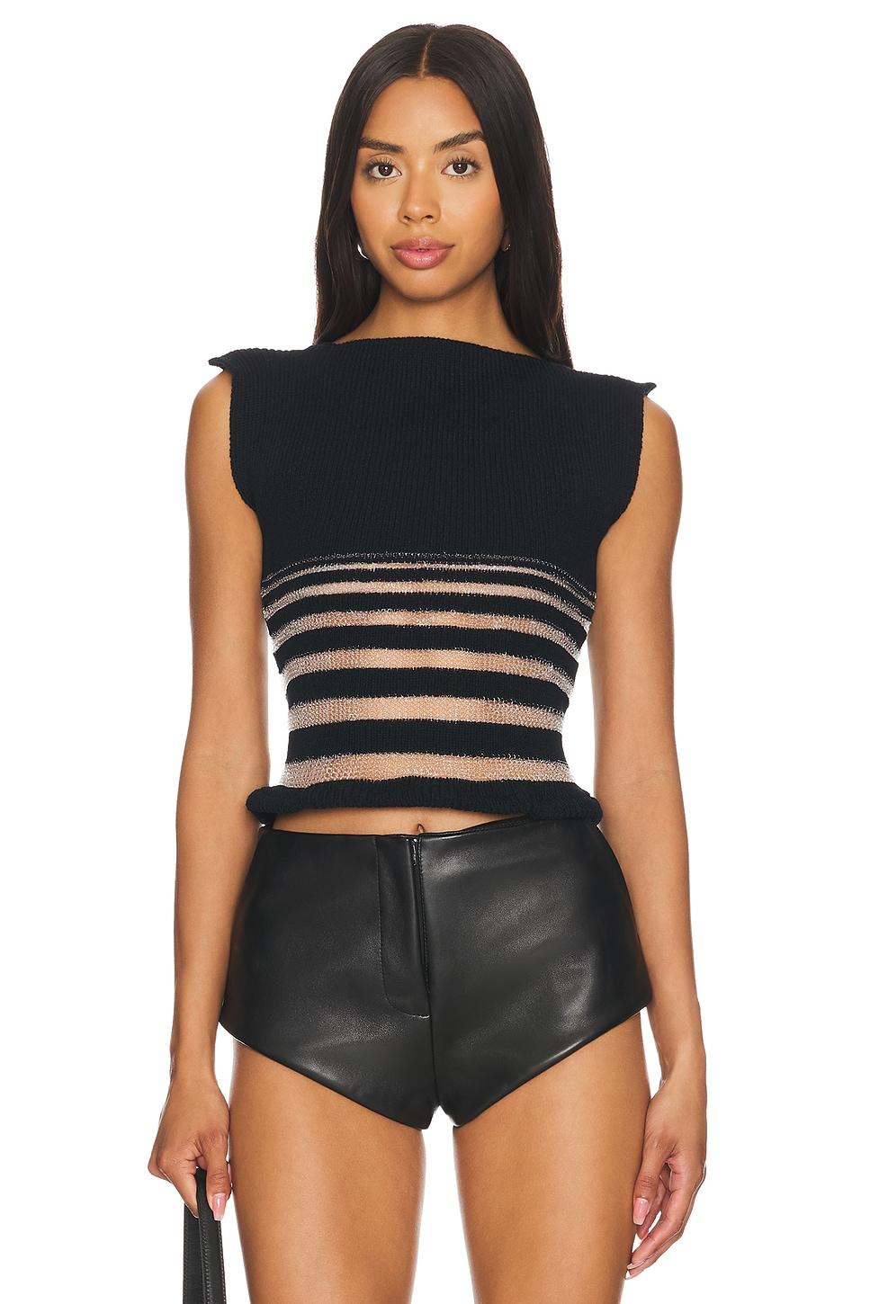 half stripe top
