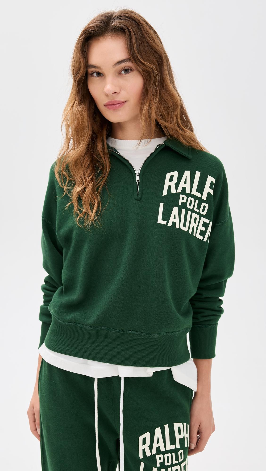 half zip sweatshirt