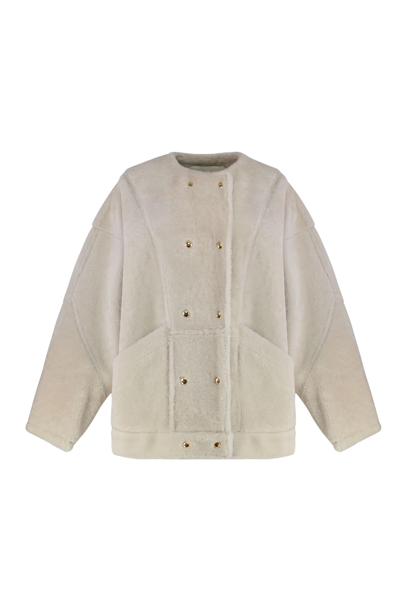 halfboy sheepskin jacket
