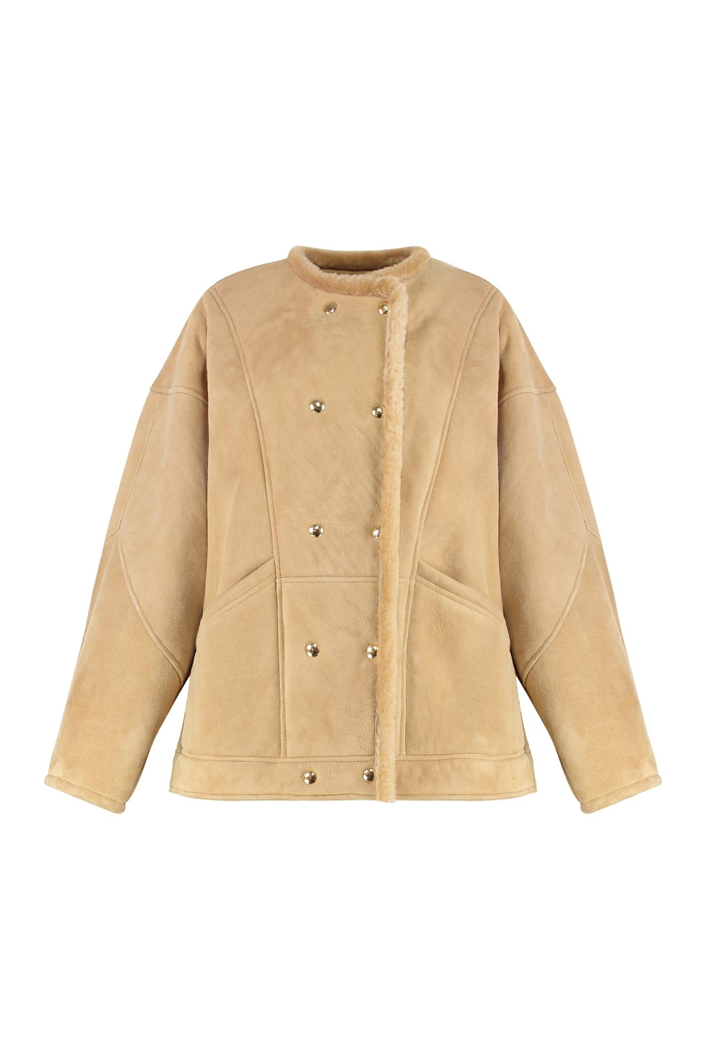 halfboy sheepskin jacket
