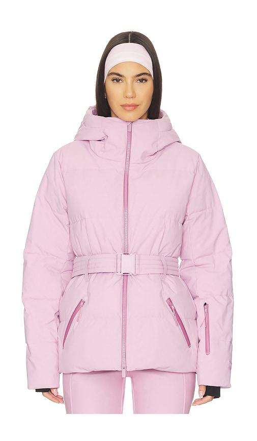 halfdays hedy jacket in pink.