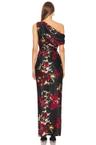 halle off shoulder midi dress