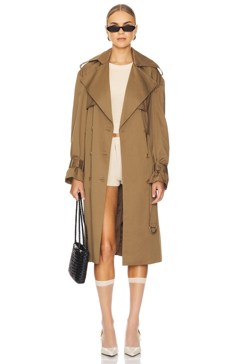 halle trench coat