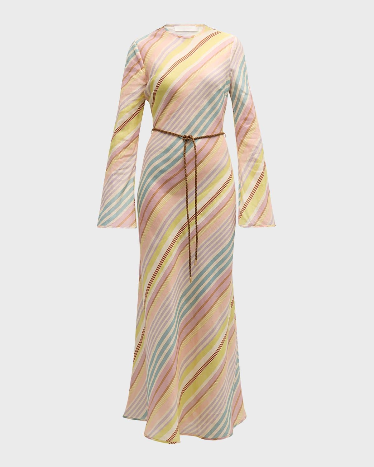 halliday bias long dress