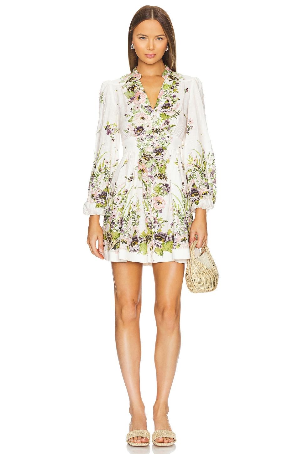 halliday plunge mini dress