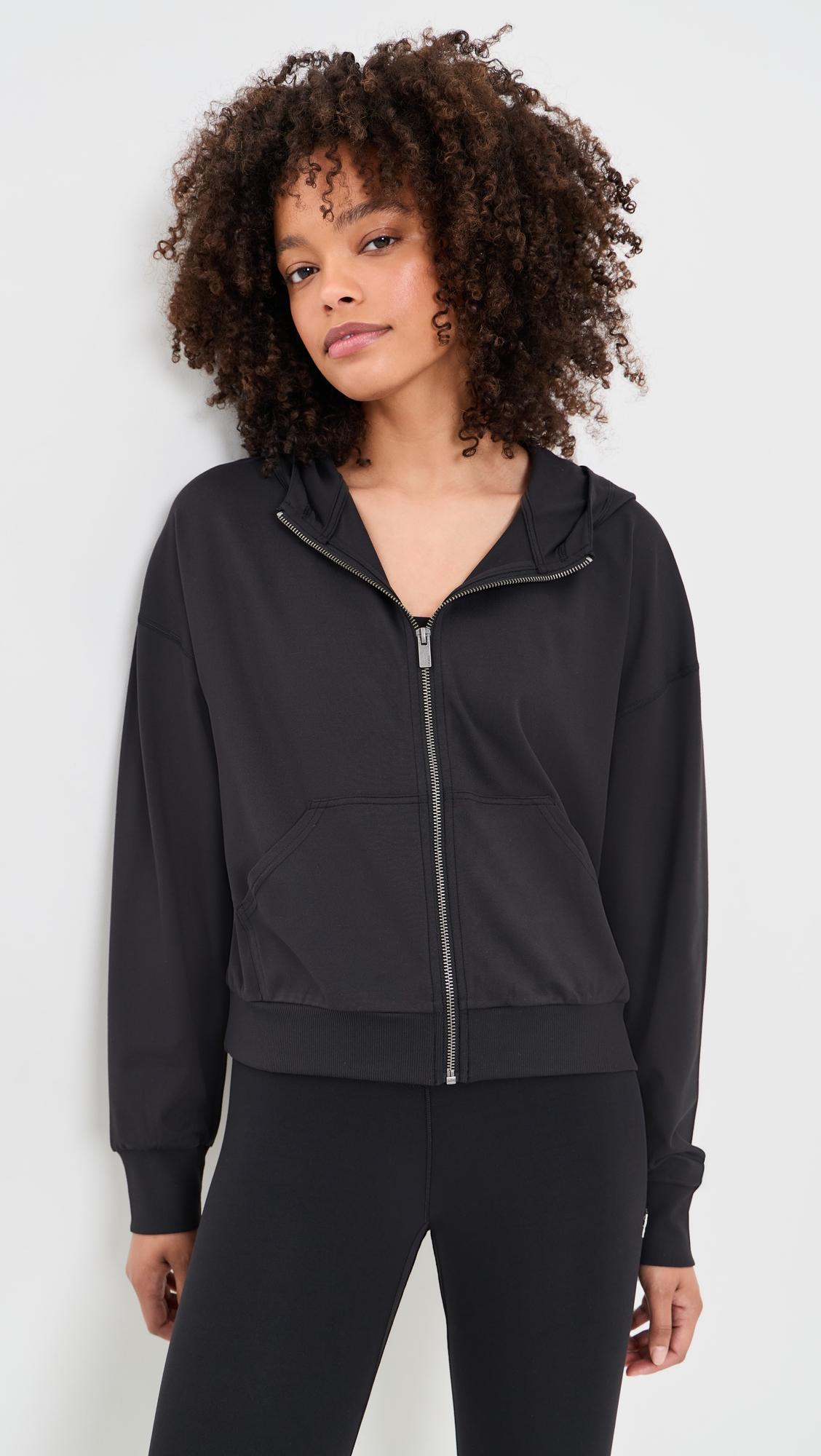 halo modern full zip hoodie