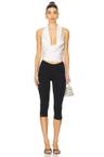 halter cowl neck top