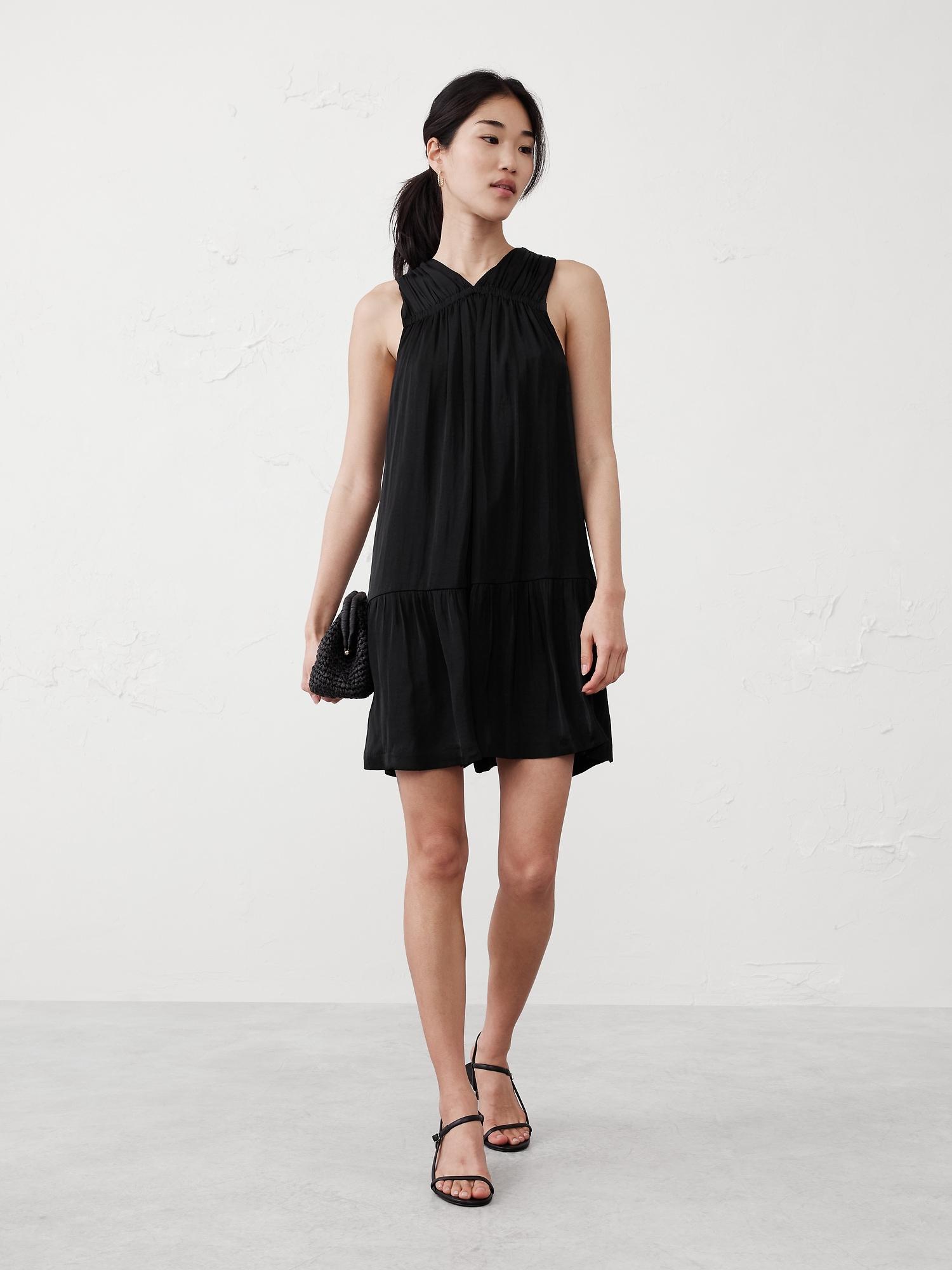halter mini dress
