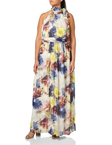 halter neck bow maxi