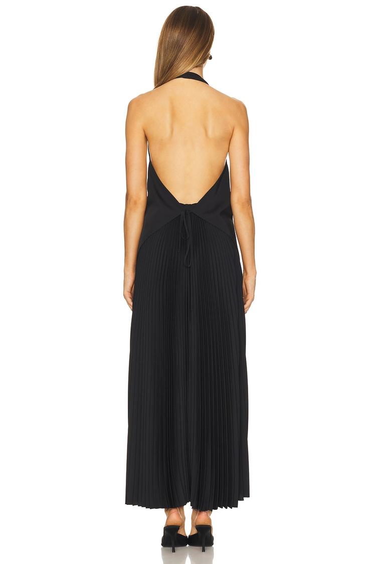 halter vest dress