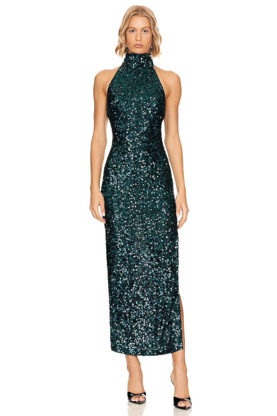 halterneck dress