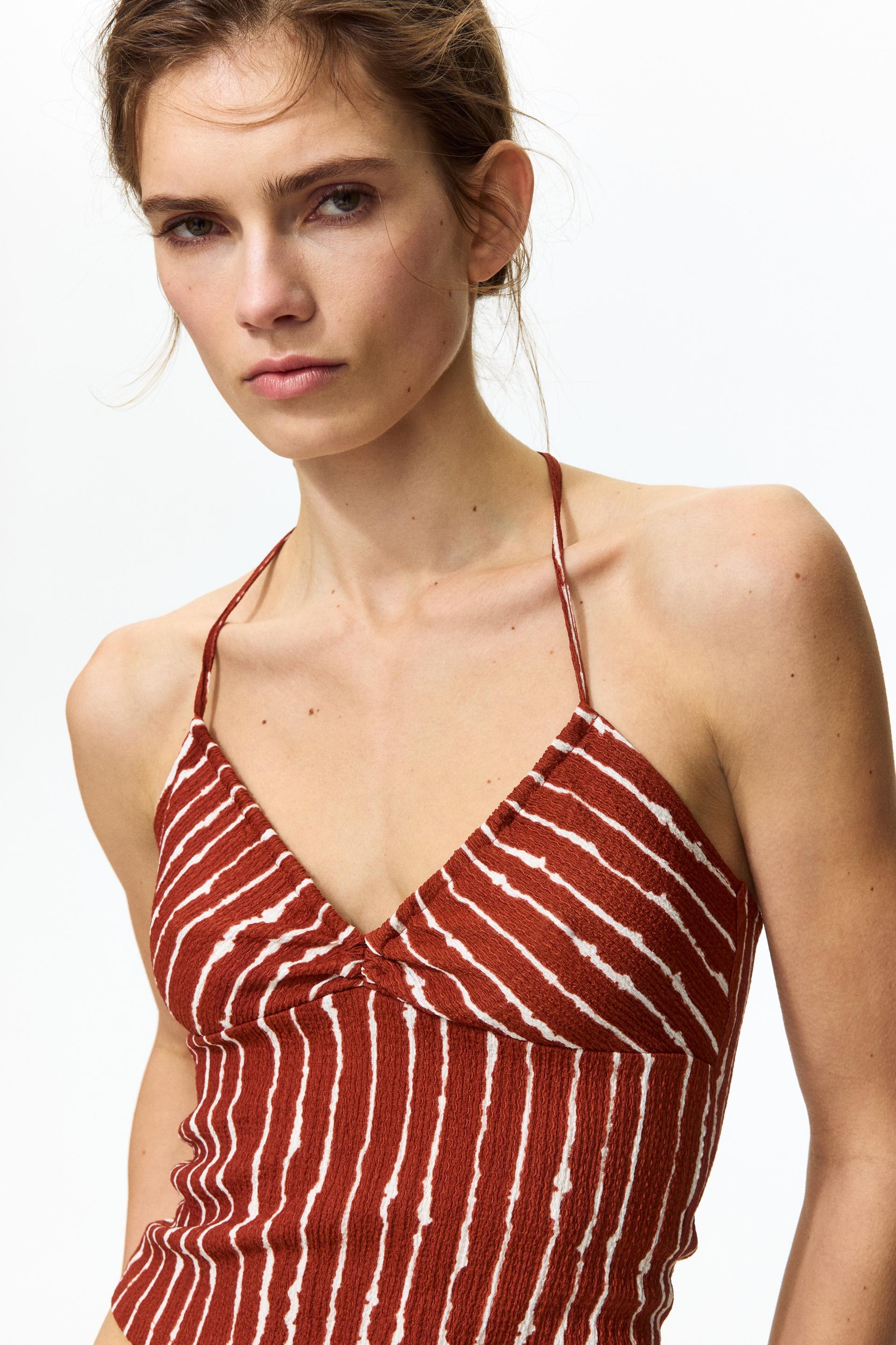 halterneck top