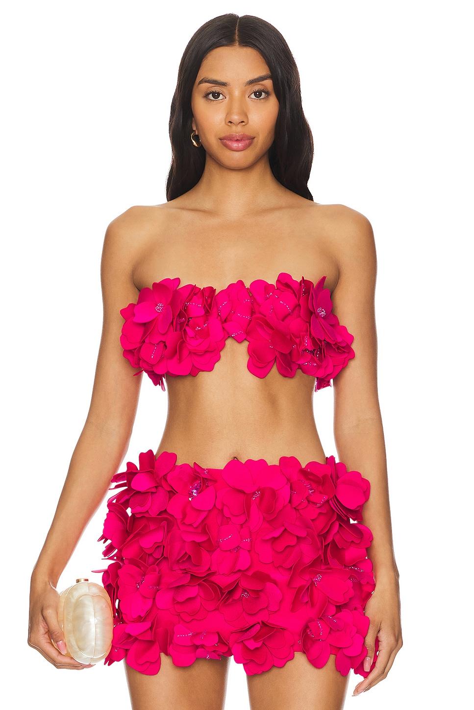 hand embroidered flower top
