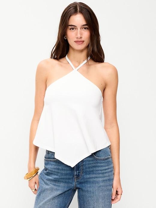 handkerchief halter top