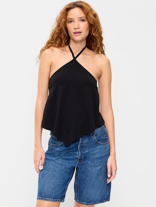 handkerchief halter top