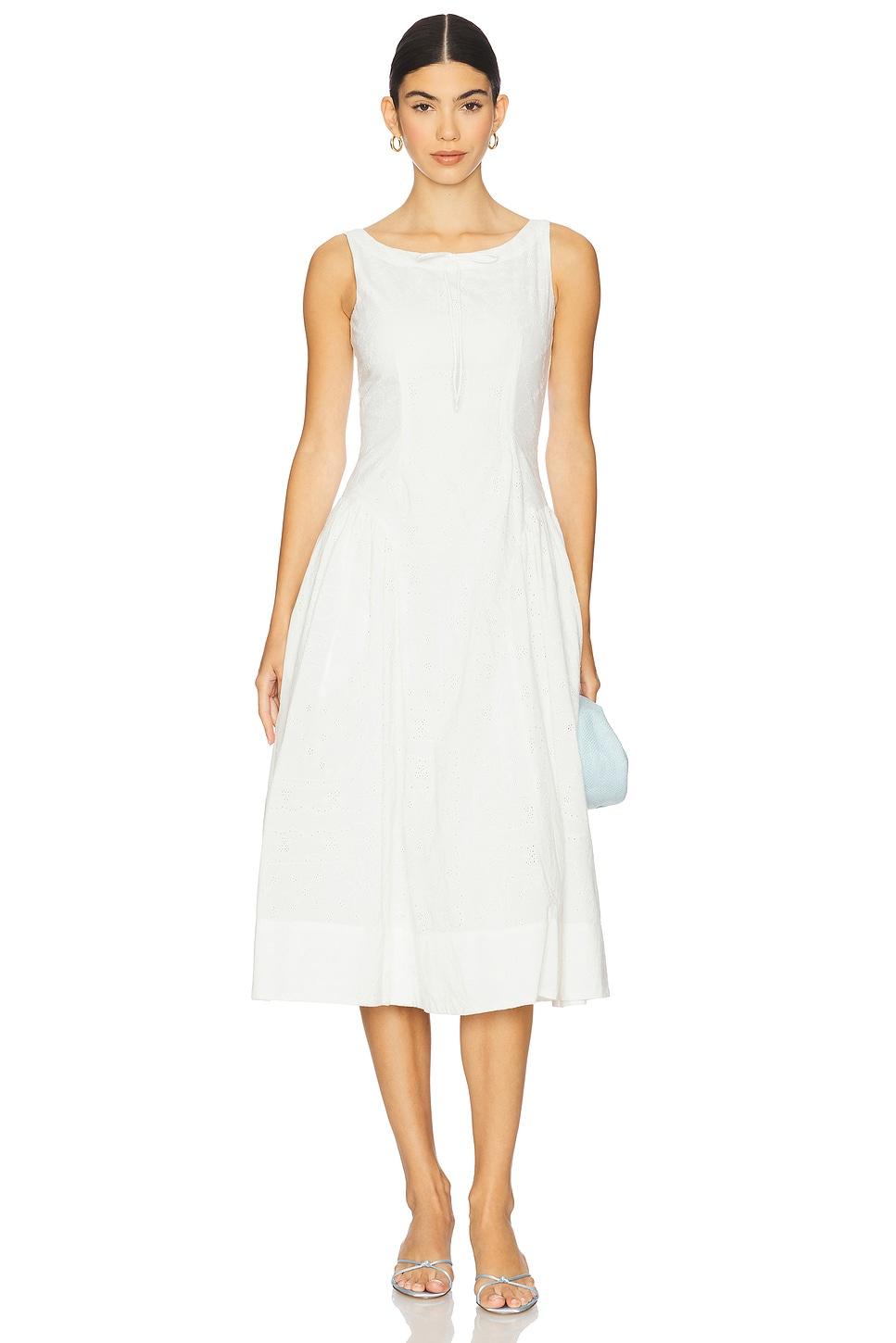 handkerchief midi dress
