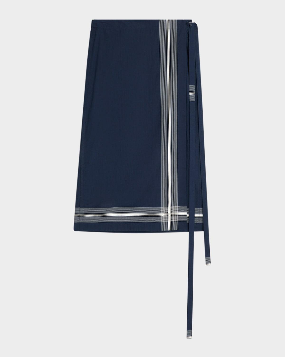 handkerchief wrap skirt