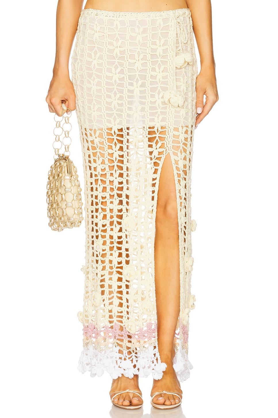 handmade crochet skirt