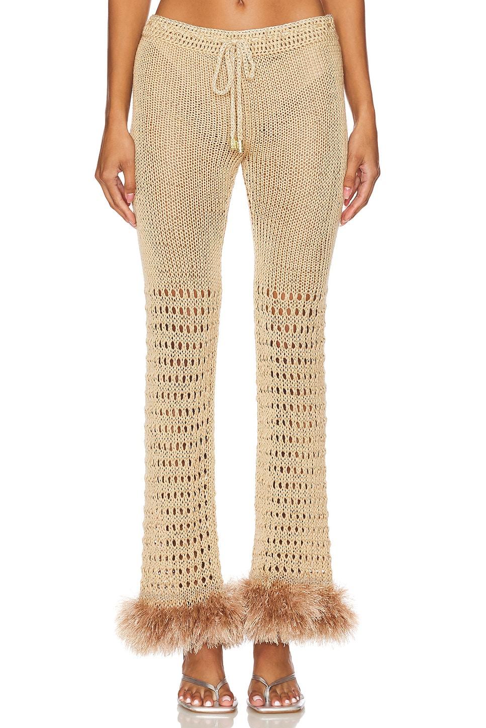 handmade knit pants