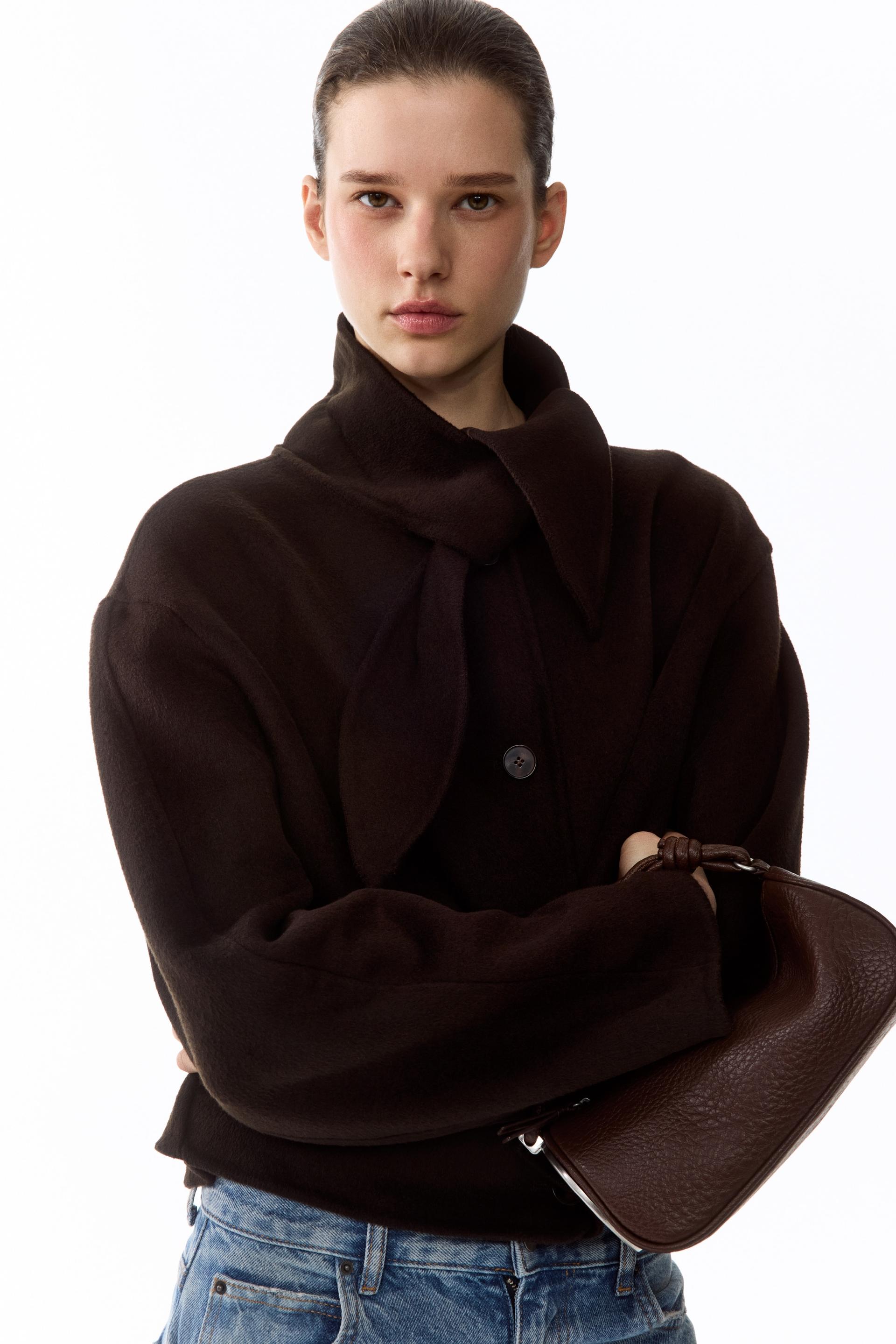 handmade wool-blend jacket