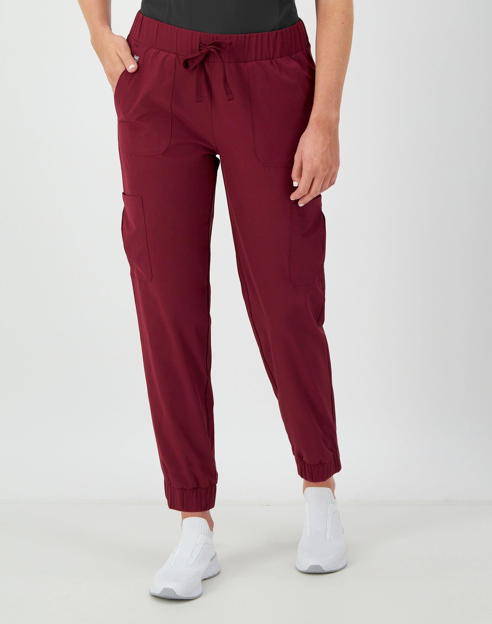 hanes comfort fit scrubs women's scrub joggers afternoon