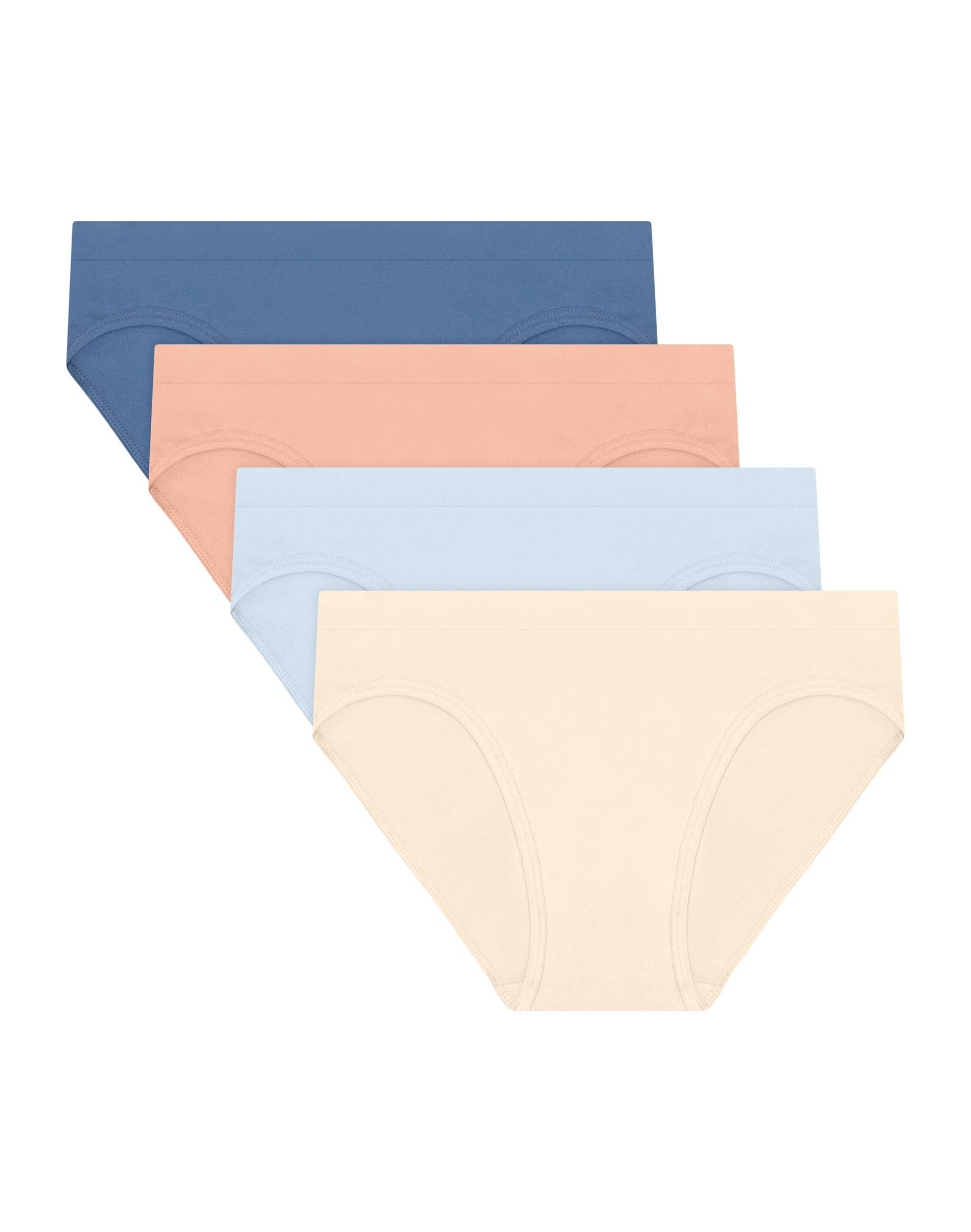 hanes girls' seamless bikini underwear, assorted,