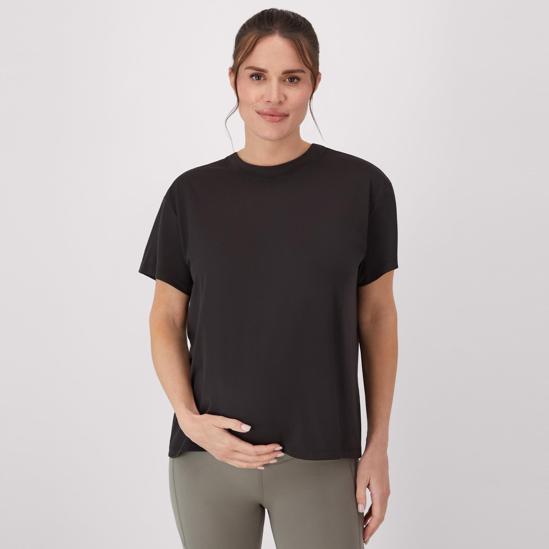 hanes maternity women's short sleeve t-shirt