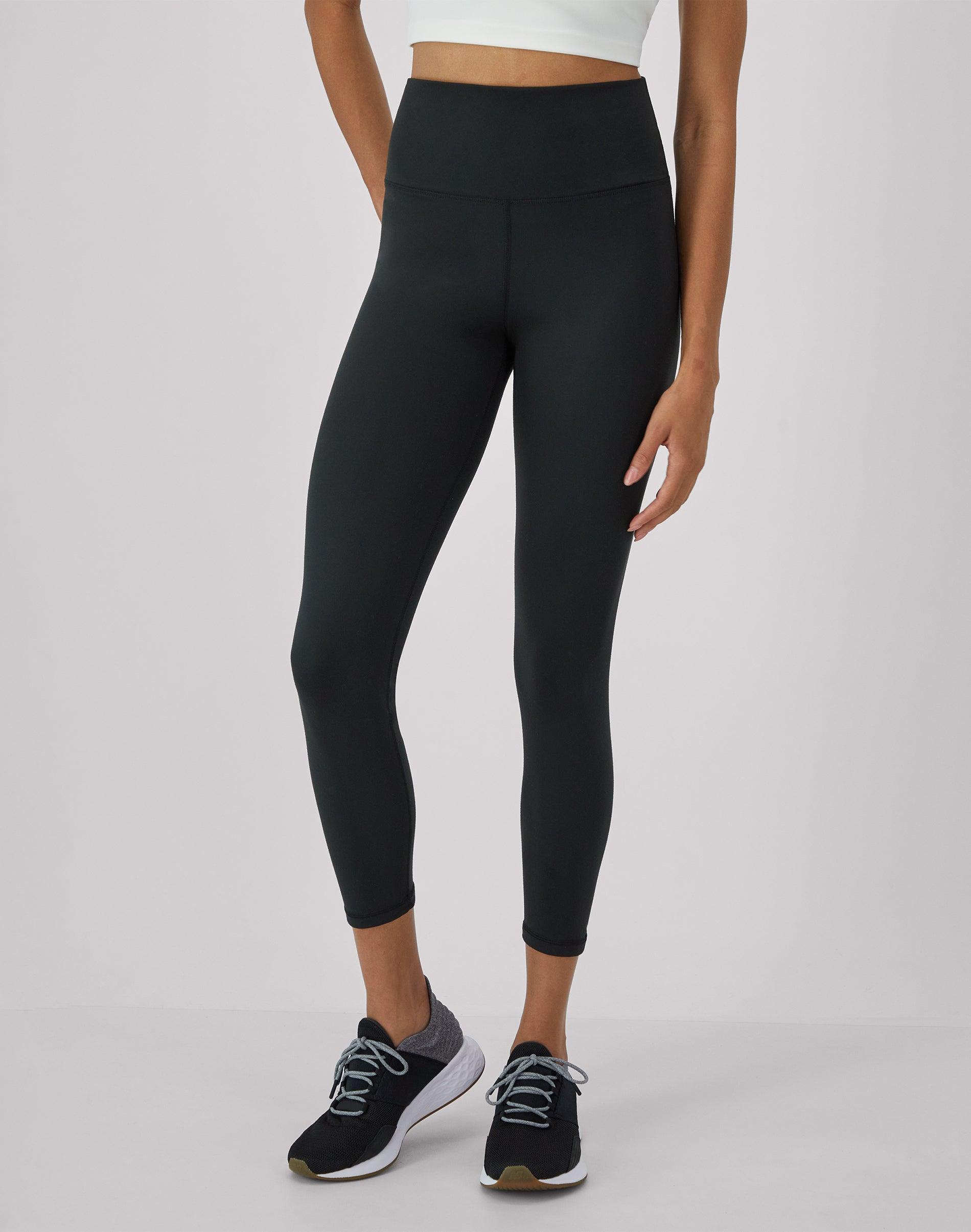 hanes moves women's 7/8 leggings with internal pocket, 25"