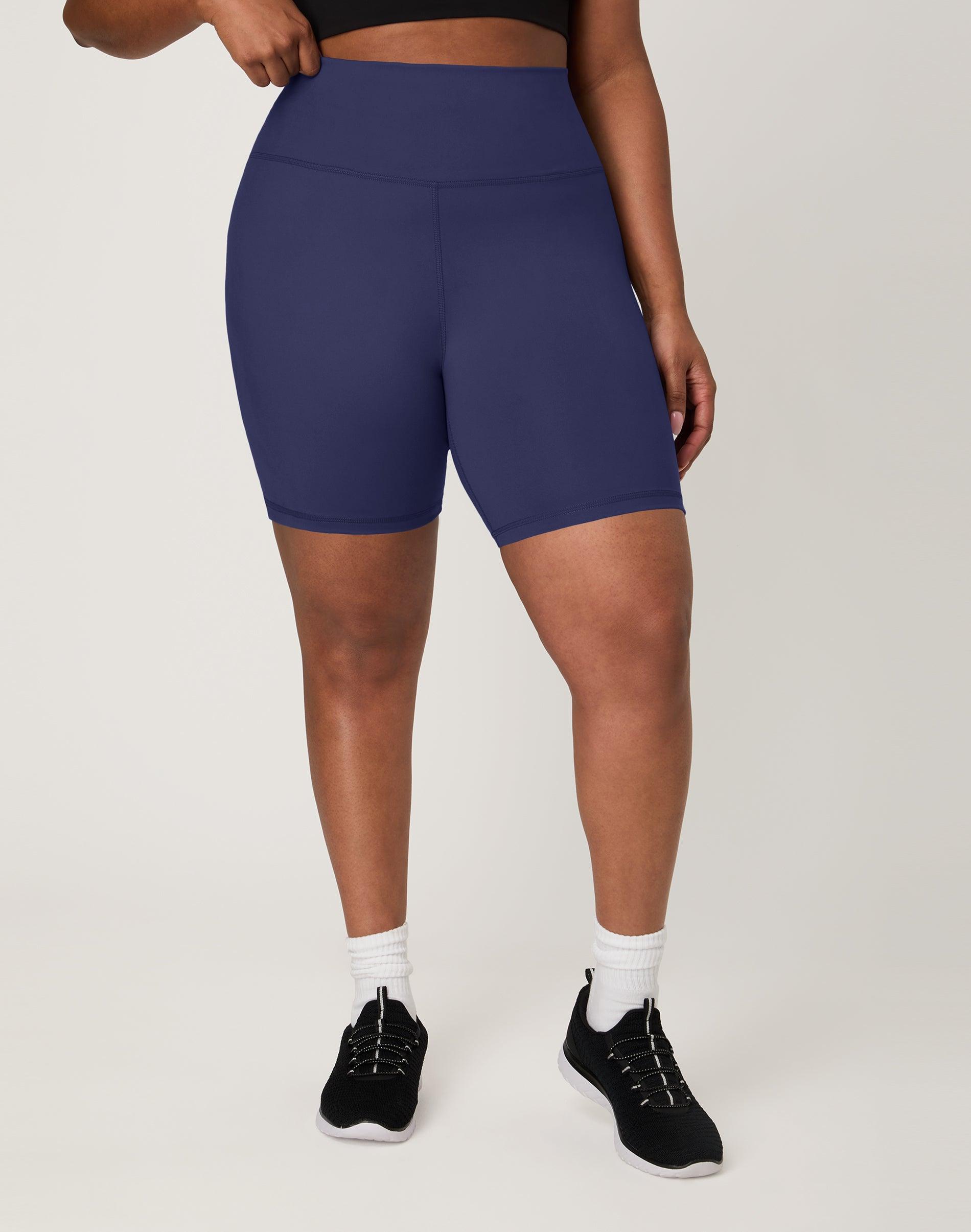 hanes moves women's bike shorts with internal pocket, 7.25" imperial