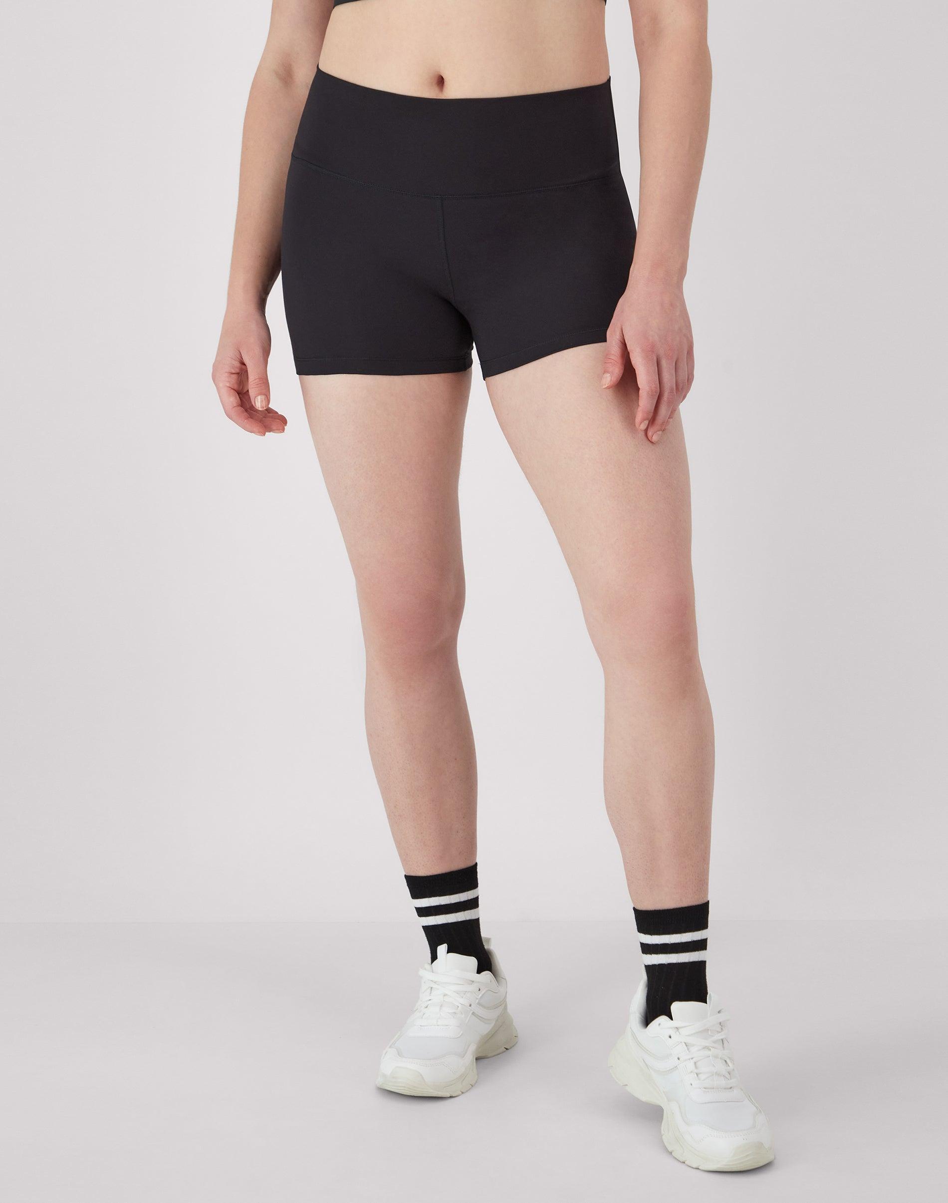 hanes moves women's leak protection bike shorts, 3"