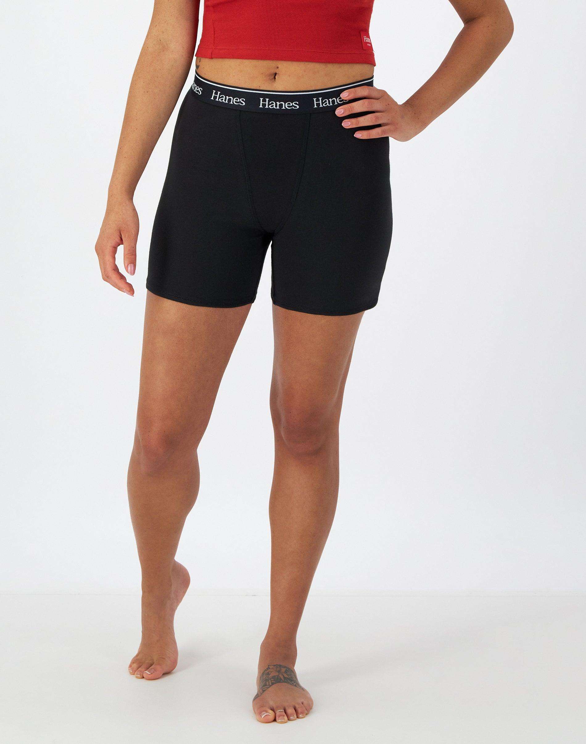 hanes originals comfywear women's boxer shorts