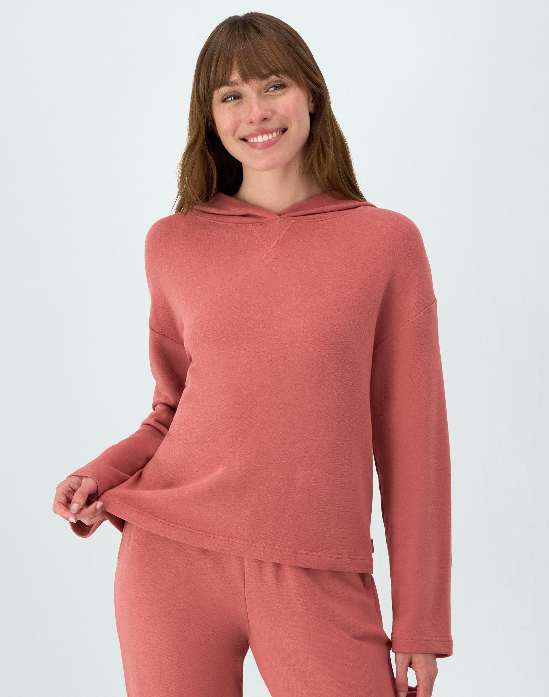 hanes originals women's supersoft comfywear french terry hoodie natural