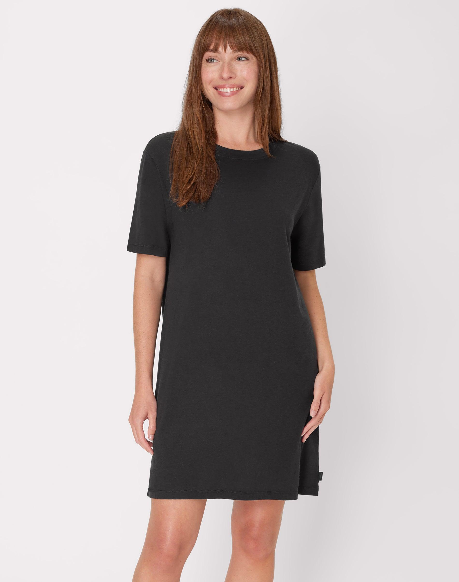 hanes originals women's supersoft t-shirt dress