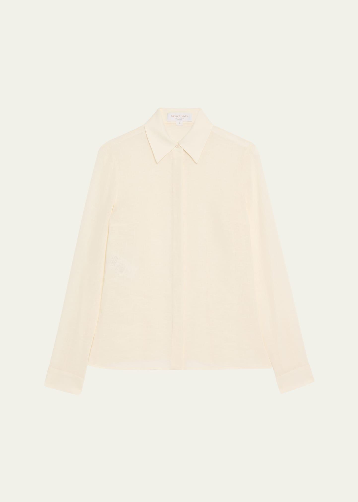 hansen button front shirt